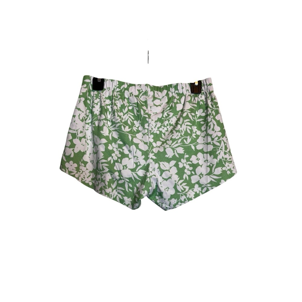 Lake Pimano Short Set Pajama S Green Floral Print - Picture 5 of 8